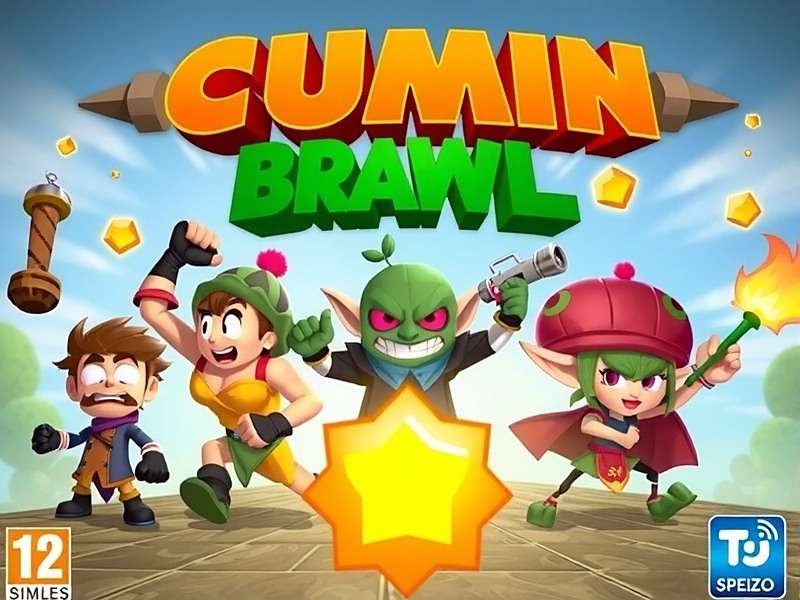 Cumin Fury Brawl Game Cover Cumin Fury Brawl game cover showing various spice-themed characters in combat stance
