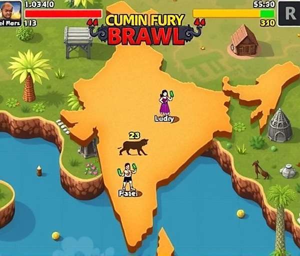 Cumin Fury Brawl Regional Downloads Cumin Fury Brawl regional download distribution across India
